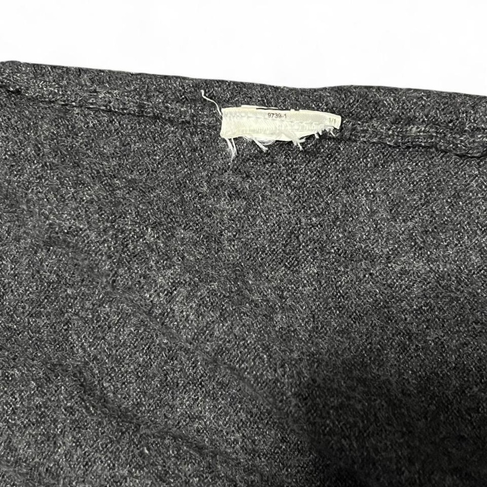 Banana Republic Italian Merino 100% Wool Dark Grey Sweater - Picture 4 of 4